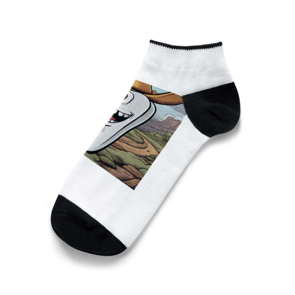 koyayubiの奥歯３３３ Ankle Socks