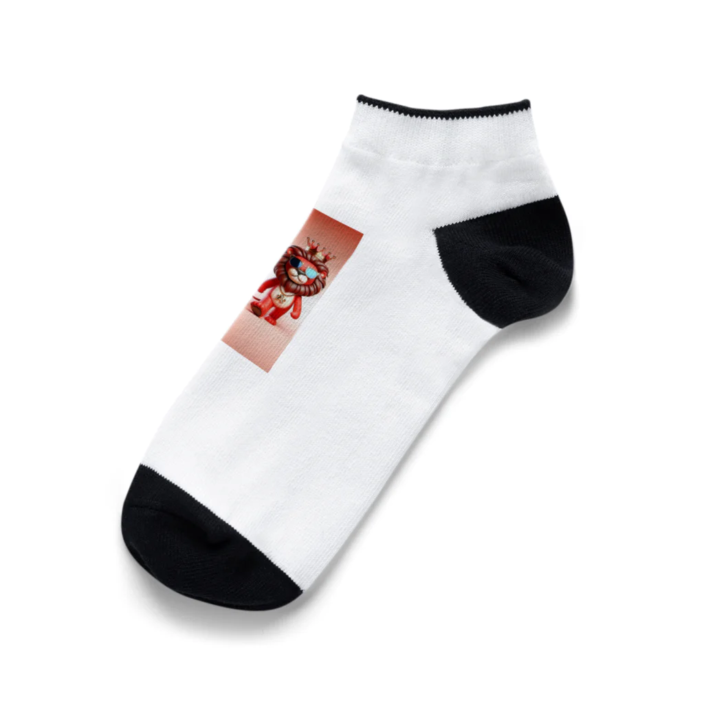 MG-Pの双子ライオン Ankle Socks