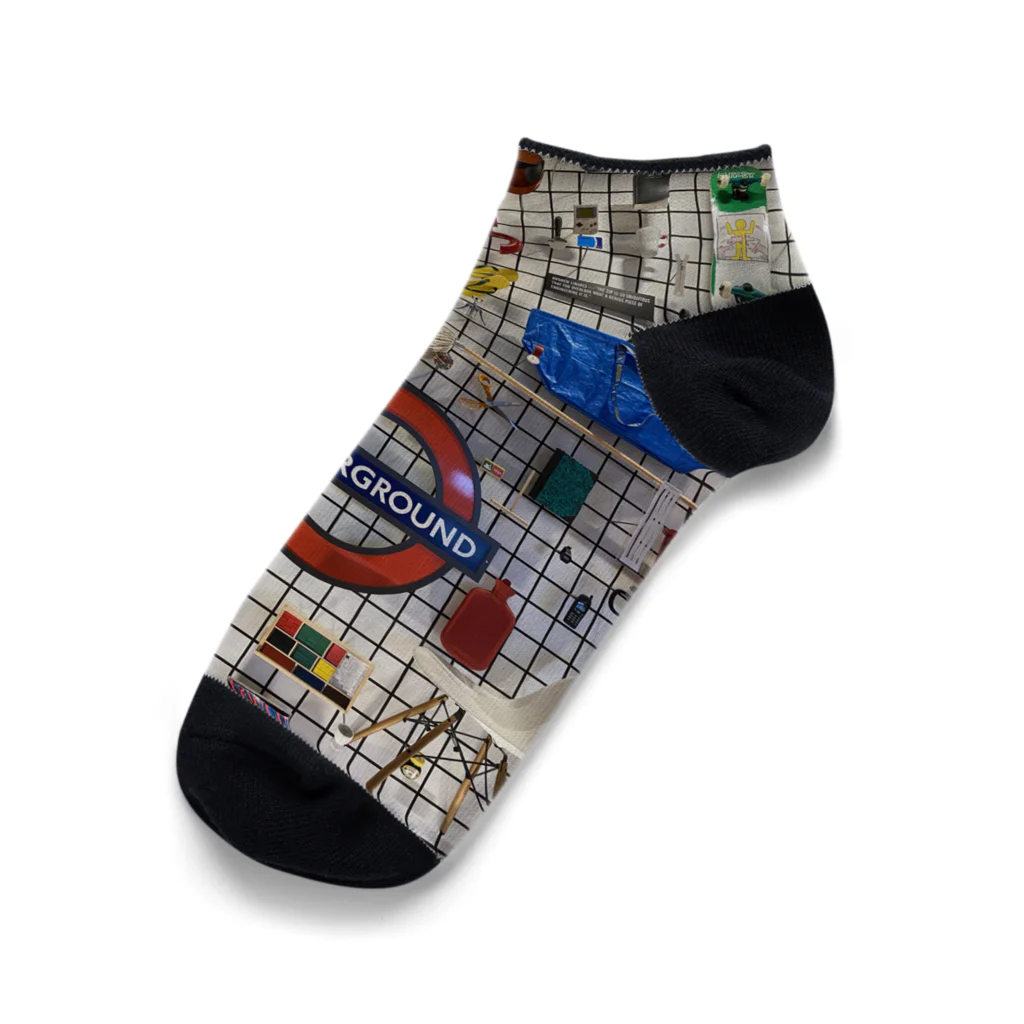 London-chanのUnder ground  Ankle Socks