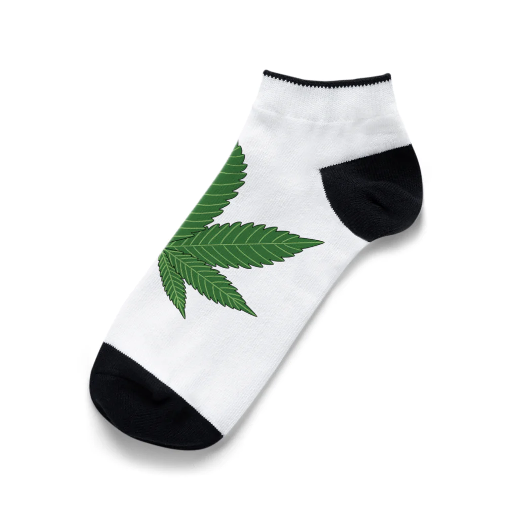 iroiro_ojisan11の大麻 Ankle Socks