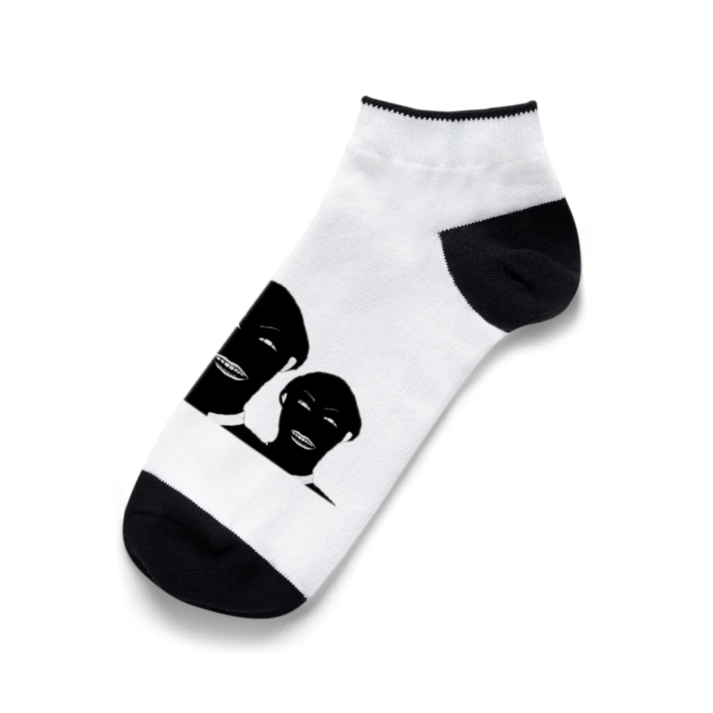 みけつのにっこりスマイルちゃん Ankle Socks