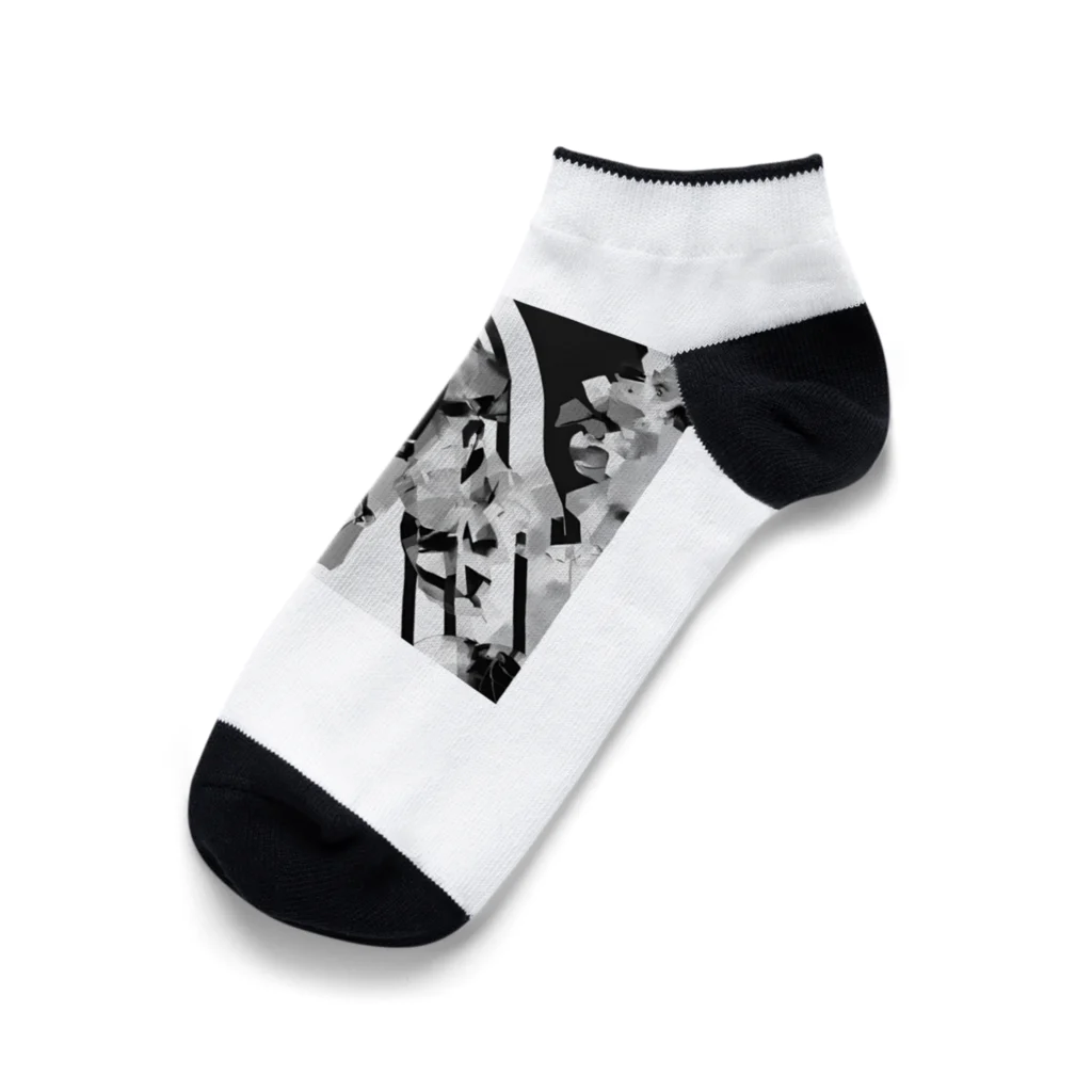 sogasiのグラフィックファッションアート Ankle Socks