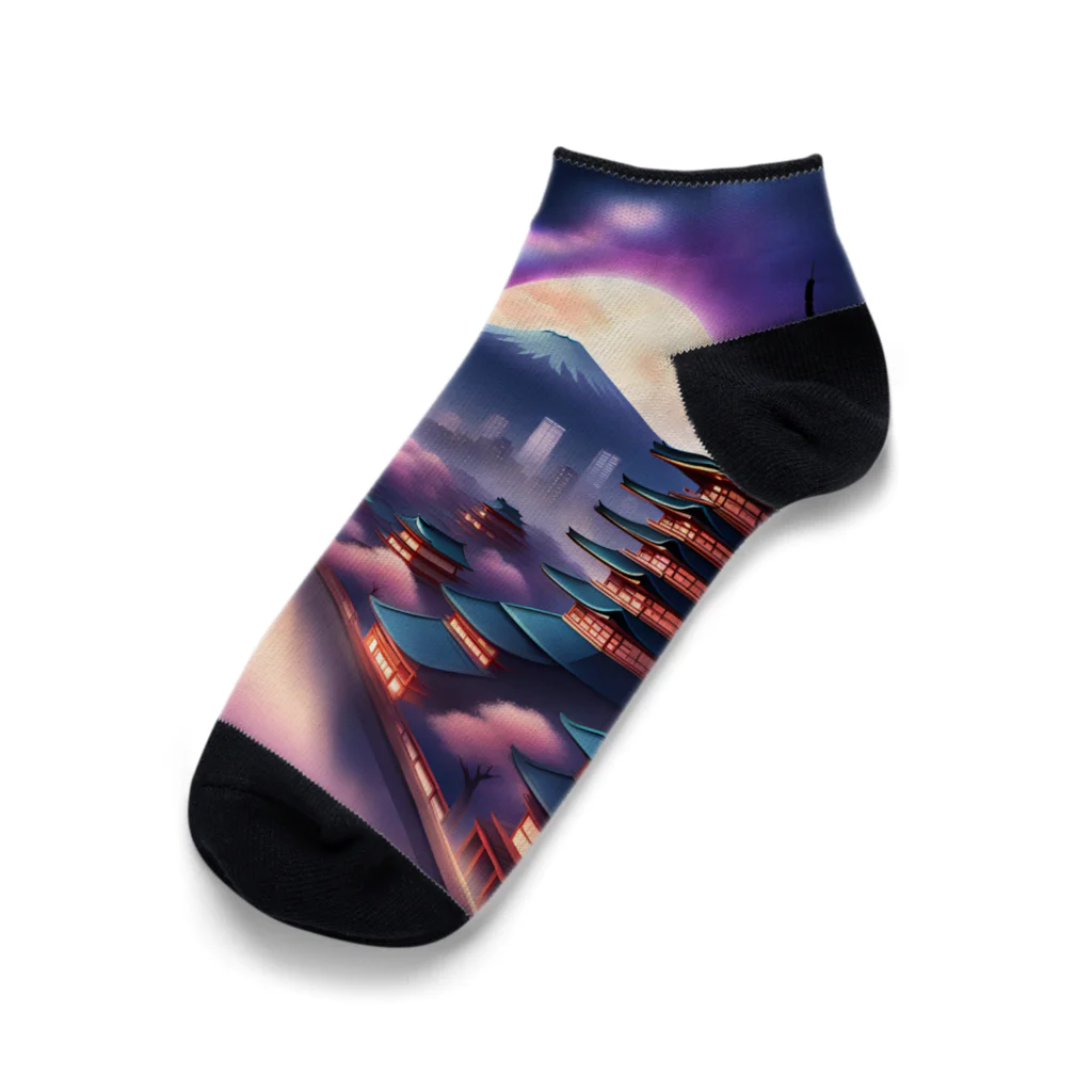 WifebearのJapan Galaxy Ankle Socks