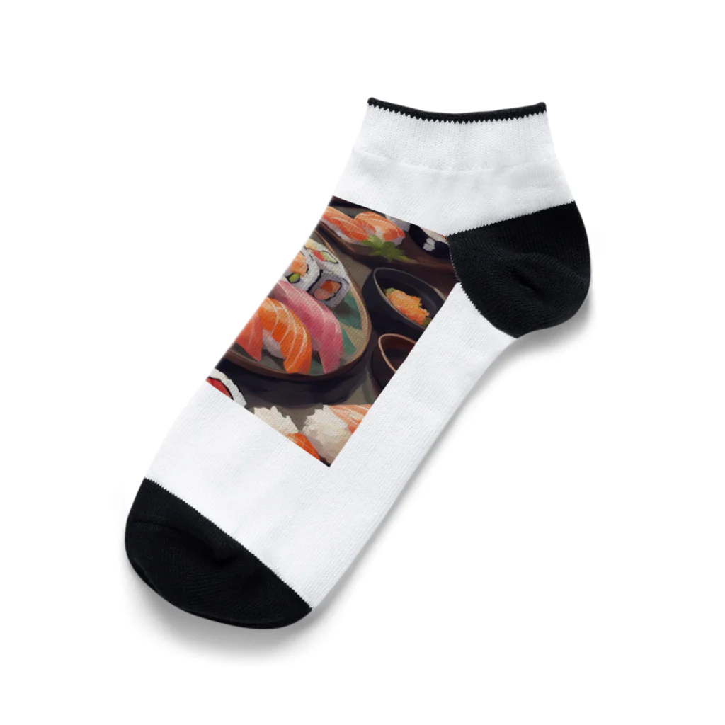 happiness_shopの華やかな日本料理の世界へようこそ Ankle Socks