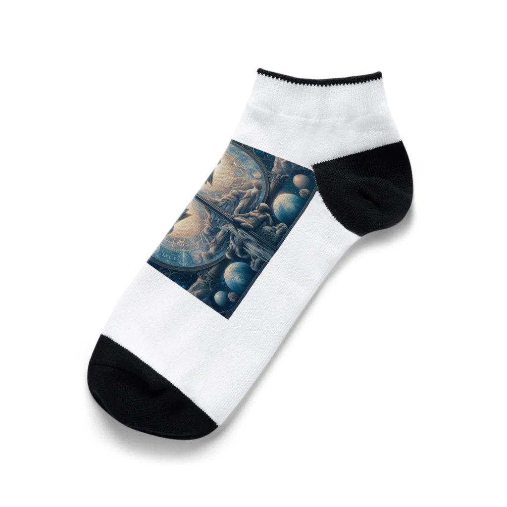 Schiele_sarieriの省察されぬ生は生きるに値せず Ankle Socks