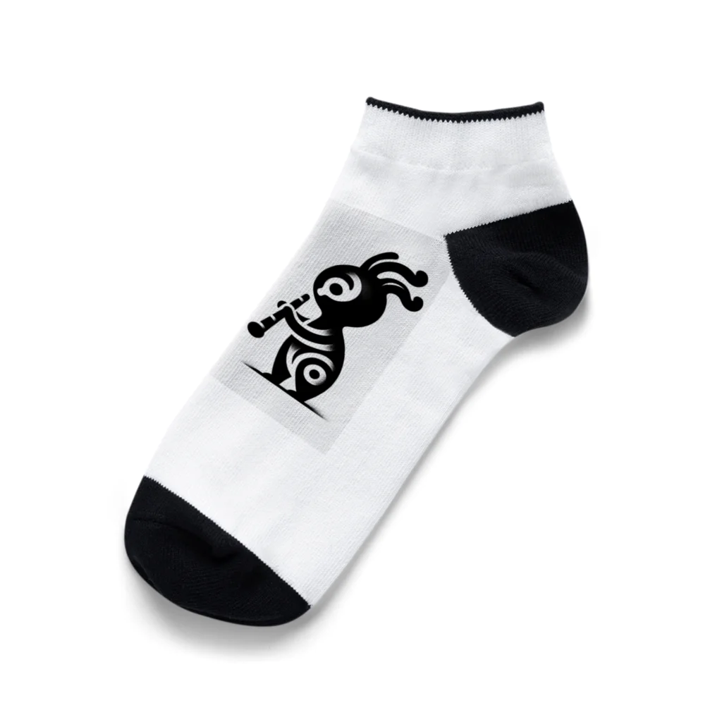 ココペリ屋さんのココペリくん Ankle Socks