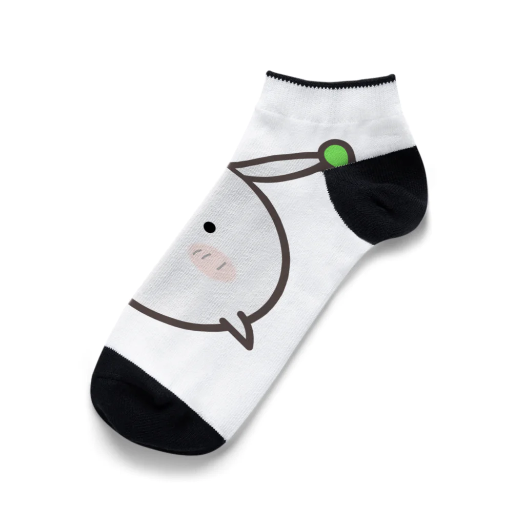 ニンゲネットクリエイトのEt3号のムウ Ankle Socks