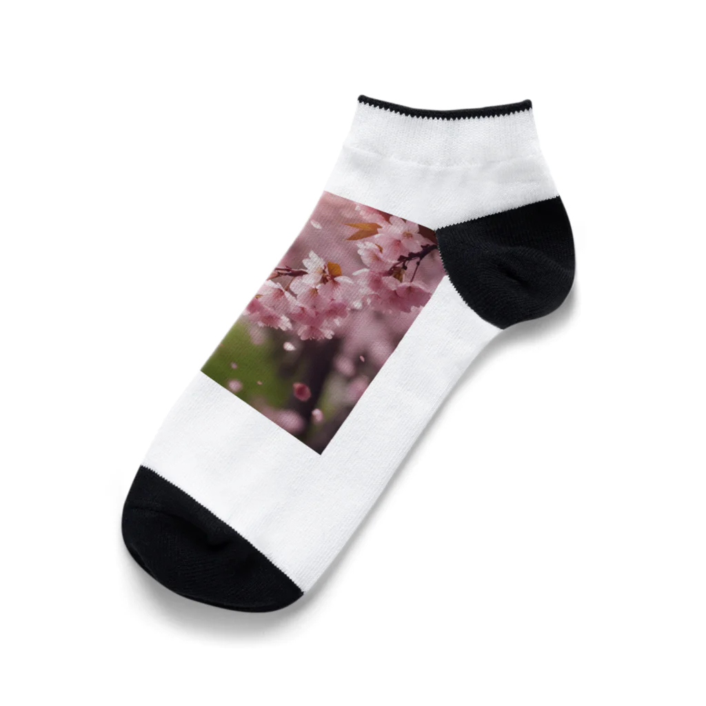 18cmの桜12 Ankle Socks