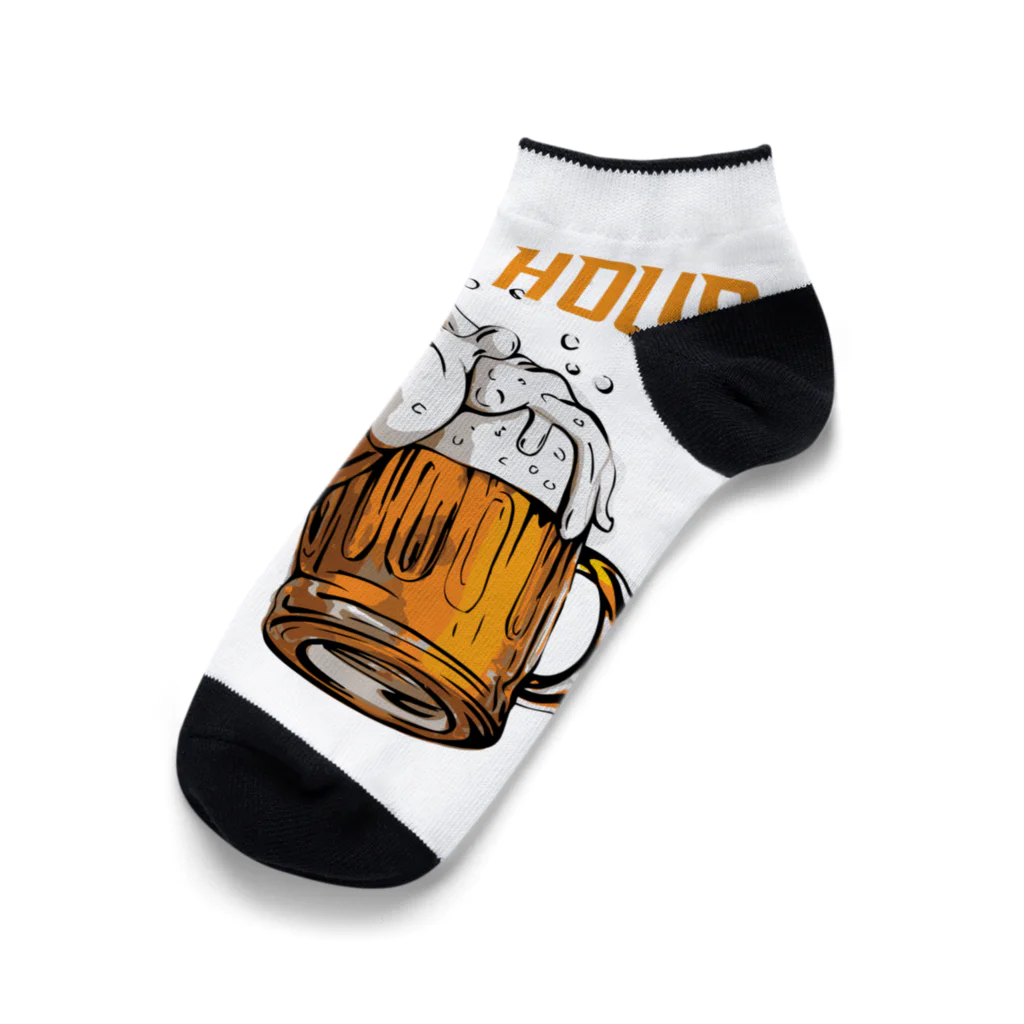 JUNK_HEDDのビールでハッピー Ankle Socks