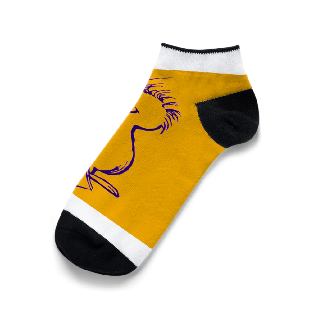 cagou112のＣＡＧＯＵのキャラクター Ankle Socks