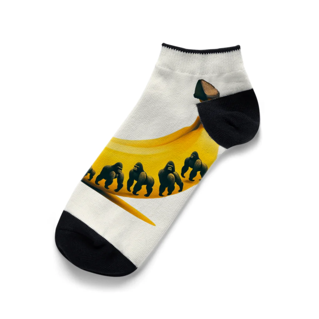 ゴリラショップのThe Mighty Gorilla Sugar Spots Ankle Socks