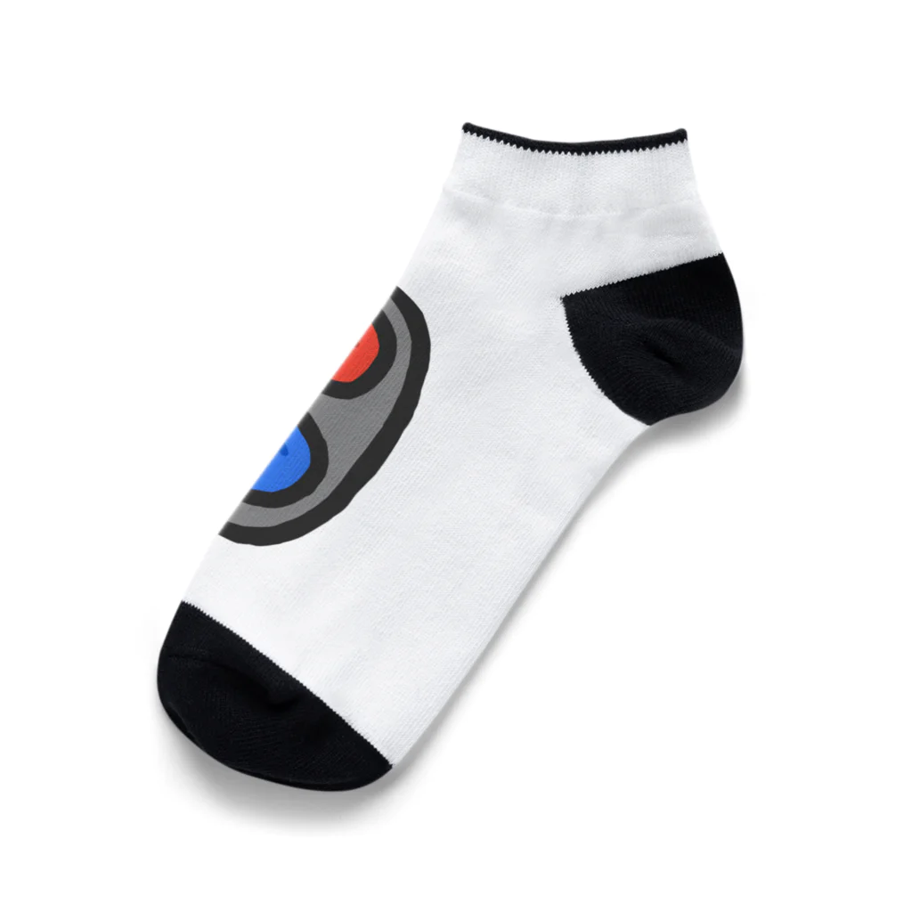 しりとりの信号 Ankle Socks