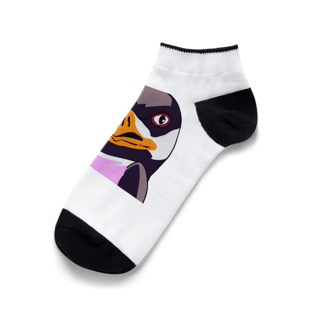 JM8の怒りのペンギン Ankle Socks