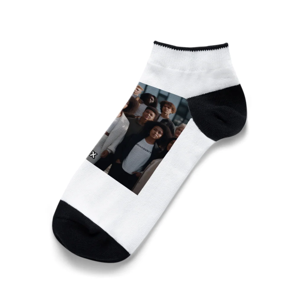 まゆのあかりのUNISEX Ankle Socks