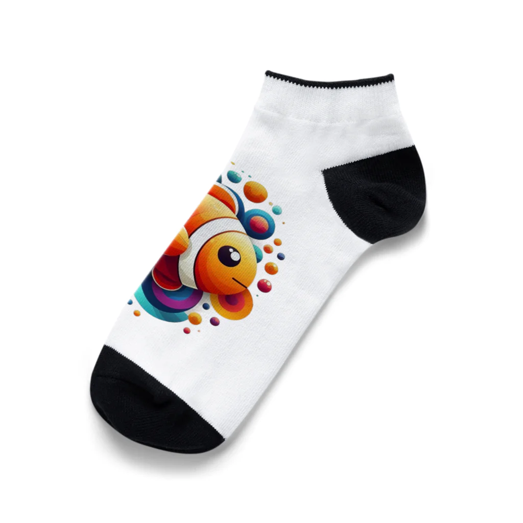 合同会社くまのみのカクレクマノミ Ankle Socks