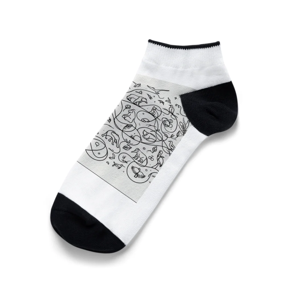 OFAFOのライフサークル Ankle Socks