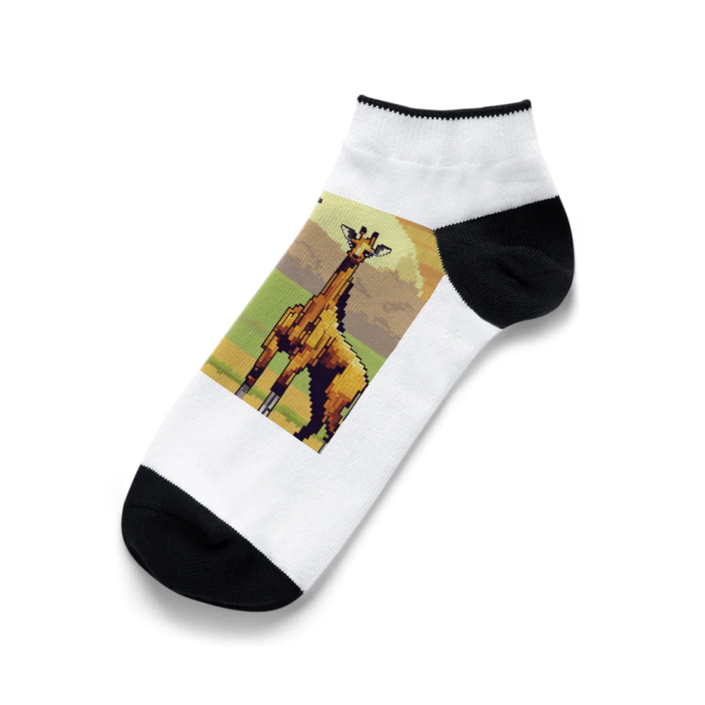 yopipidazeのキリンくん Ankle Socks