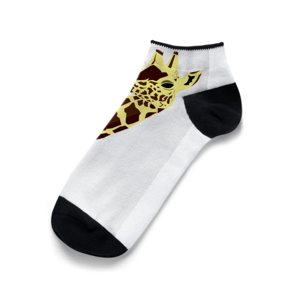 GIRAFFEのシックで洗練された大人の雰囲気が魅力的なキリン Ankle Socks