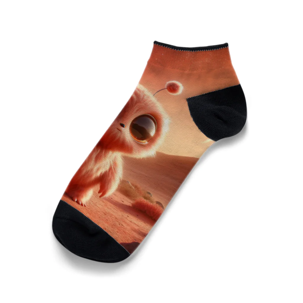 うるちゃんねるの火星で待ってるカセイくん Ankle Socks