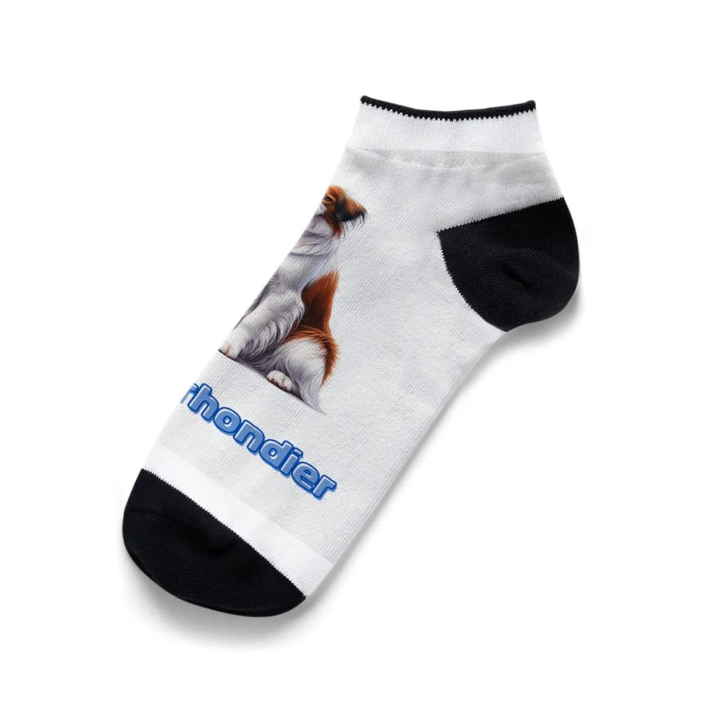 29chanのkoikerhondier犬 Ankle Socks