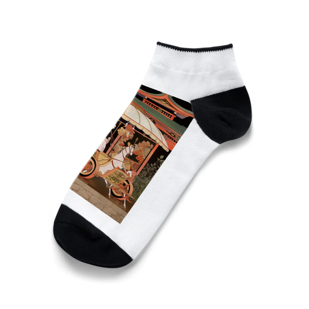 AQUAMETAVERSEの遊覧を楽しむ　クニちゃん　2496 Ankle Socks