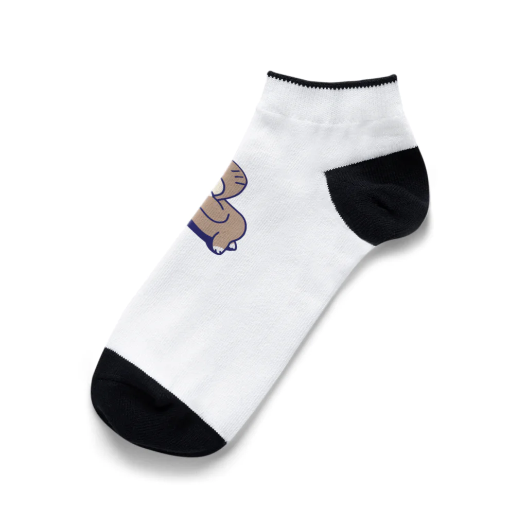 chikologyのわたくしネコかぶってます●鼻ほじほじ Ankle Socks