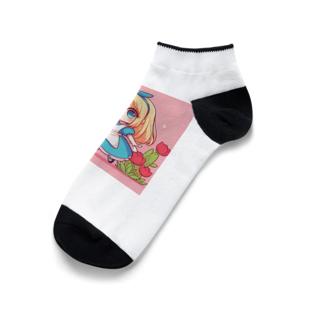 xsayaxの不思議の国のアリス少女 Ankle Socks