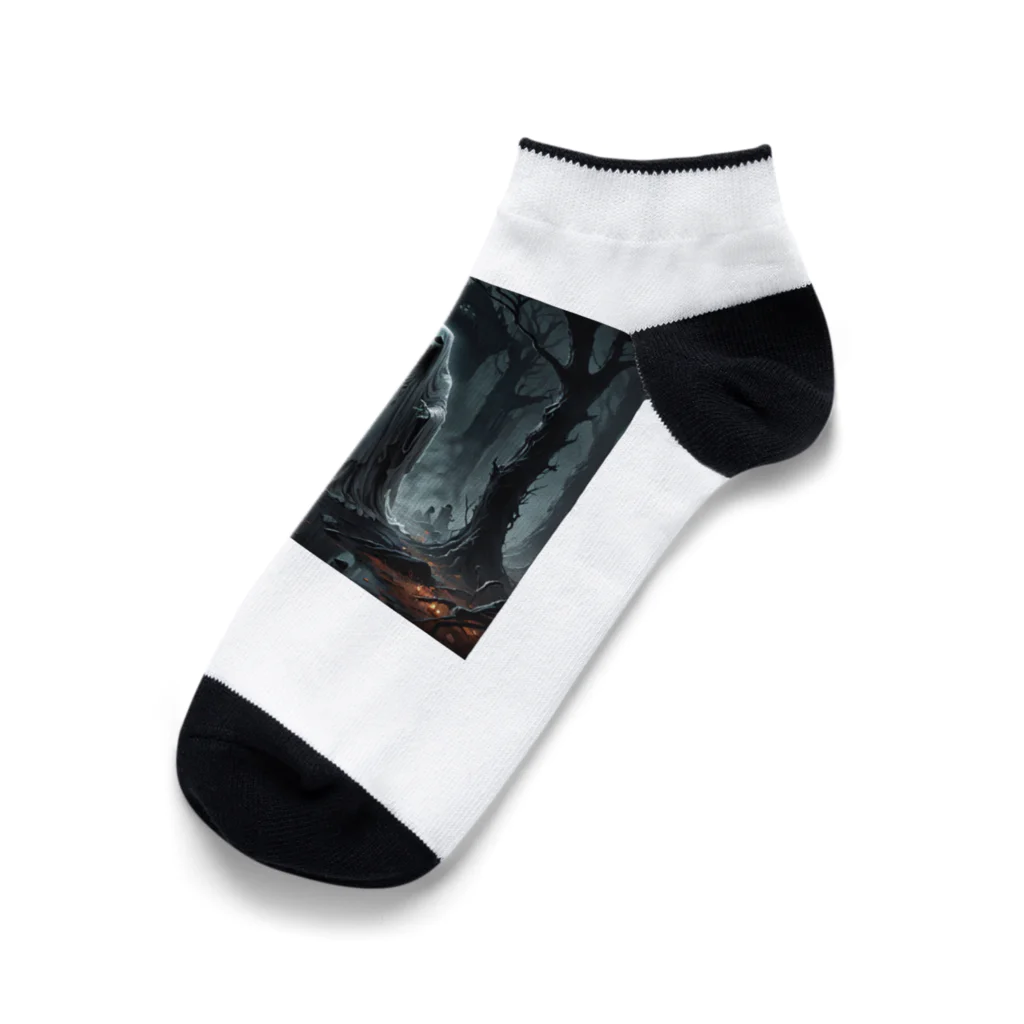 houkのホラー系 幽霊 Ankle Socks