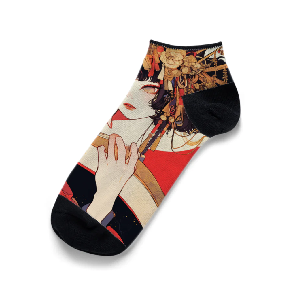 AQUAMETAVERSEの夢幻の花嫁 Marsa 106 Ankle Socks