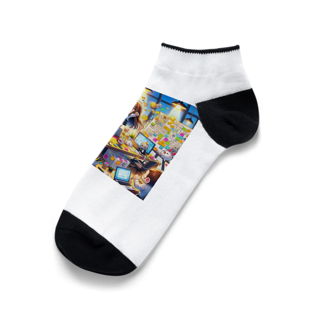 やってるよ！のプレゼンの主役は私！ Ankle Socks