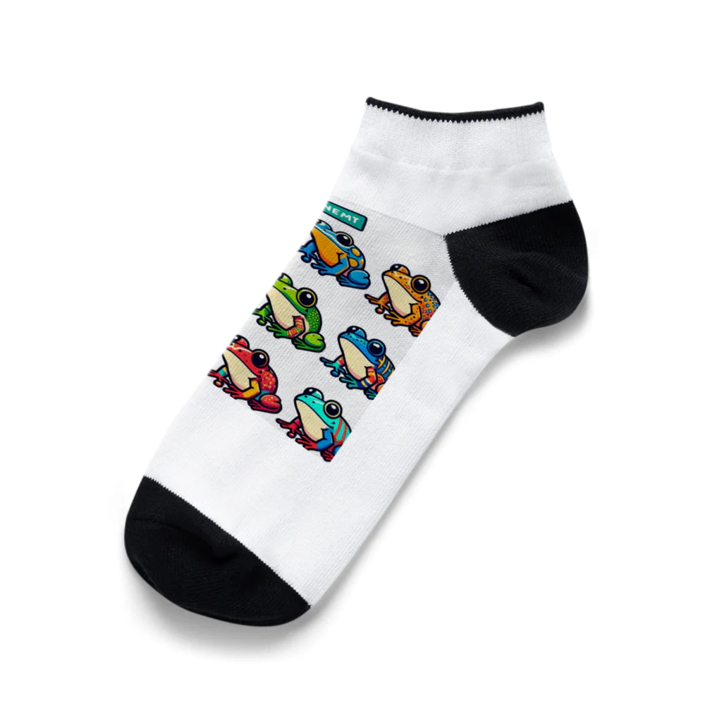 Happy Human のフロッグマン Ankle Socks