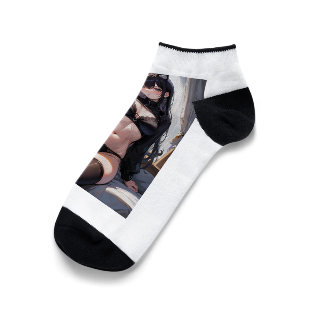 inoken_の猫耳グラマー Ankle Socks