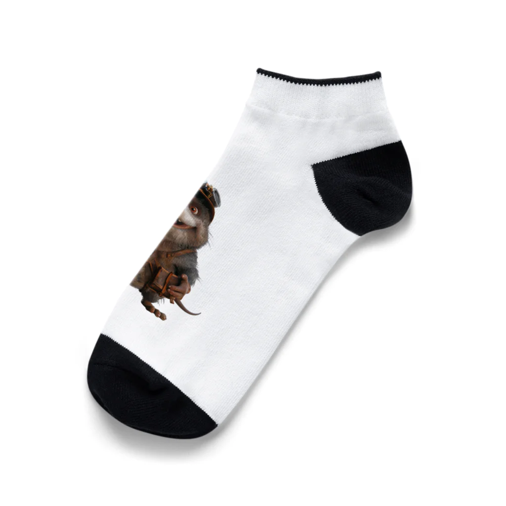 AQUAMETAVERSEのもぐらくん探検隊（班長） BeeBee 1786 Ankle Socks