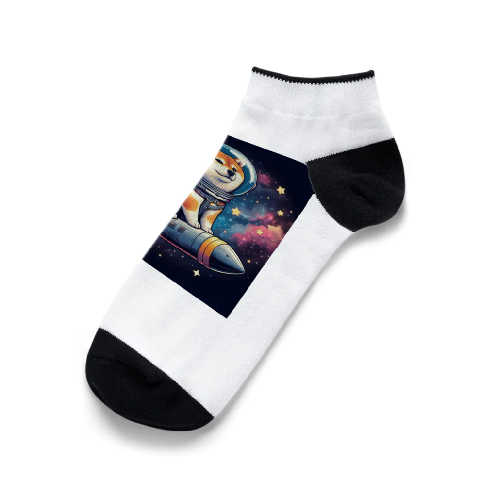 玉ねぎんのスペースドック3 Ankle Socks