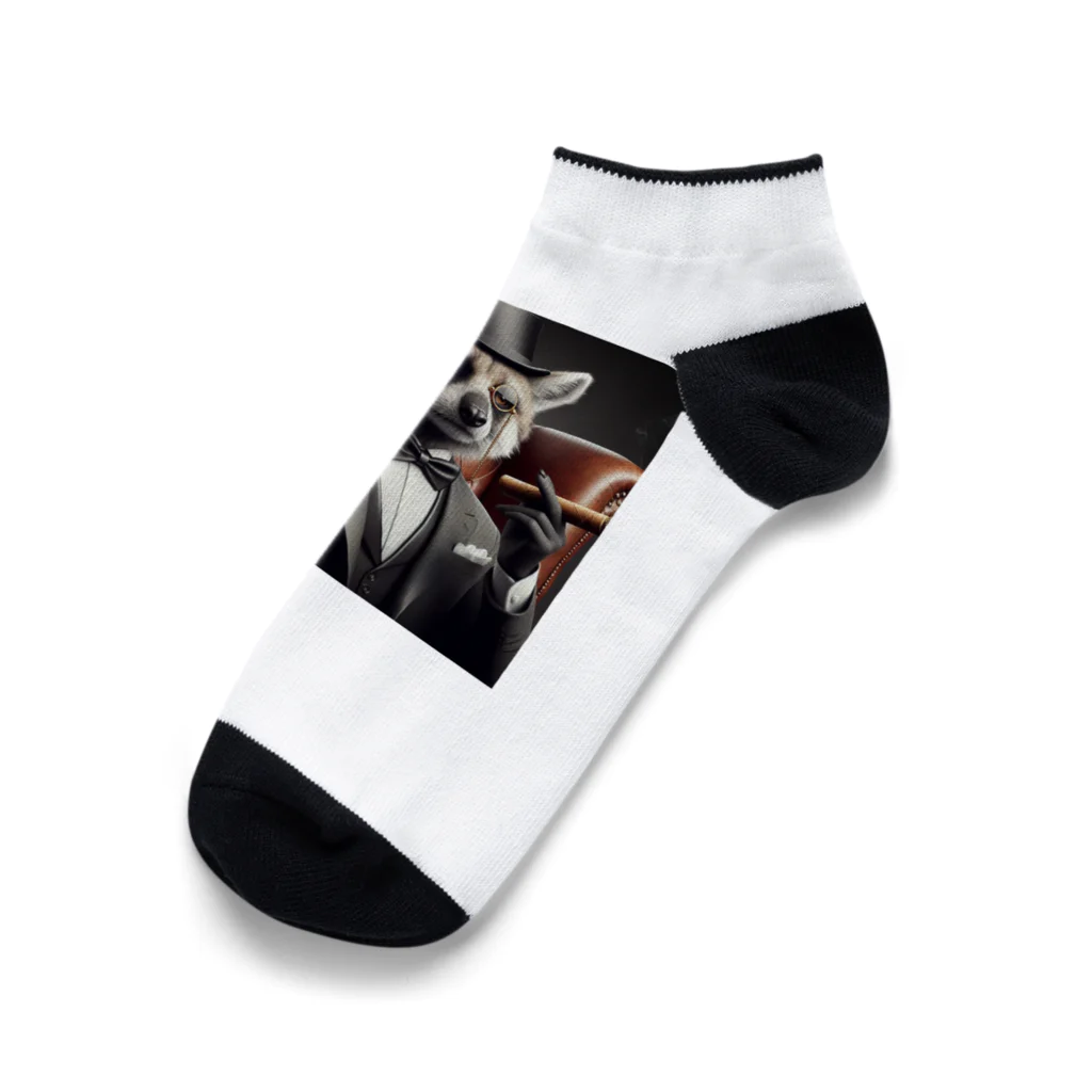 aidanominのリッチアニマル Ankle Socks