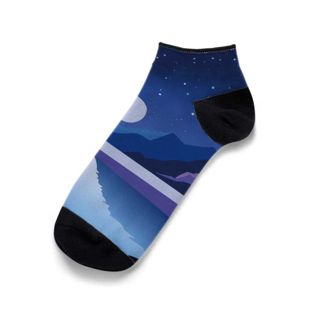 Ske’s gallery for youのMidnight Lake Ankle Socks