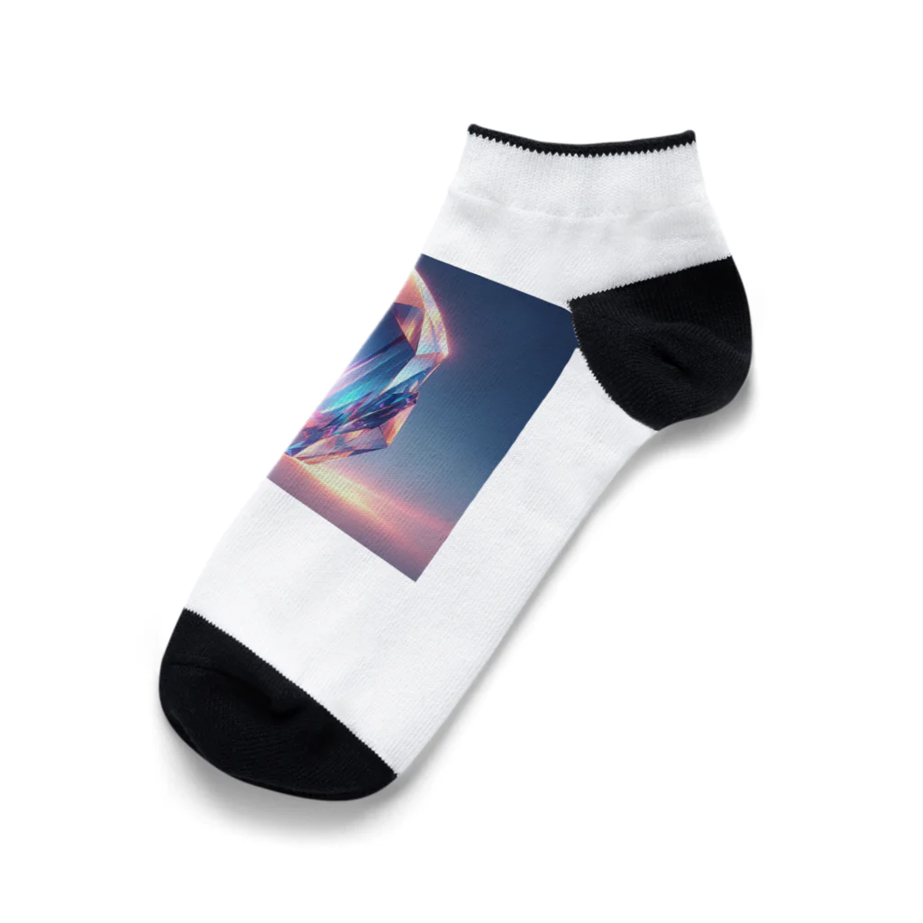 EijiPonのクリスタル Ankle Socks