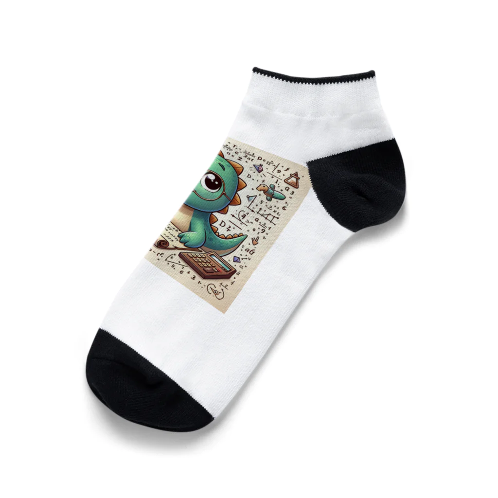 めろんグッズのインテリサウルス Ankle Socks