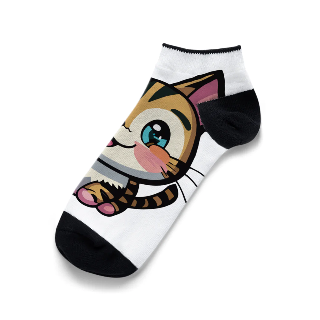 kenny777のトラ子猫 Ankle Socks