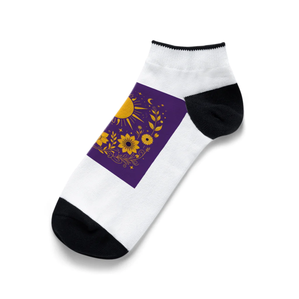 パープルルームの宇宙からの贈り物 Ankle Socks