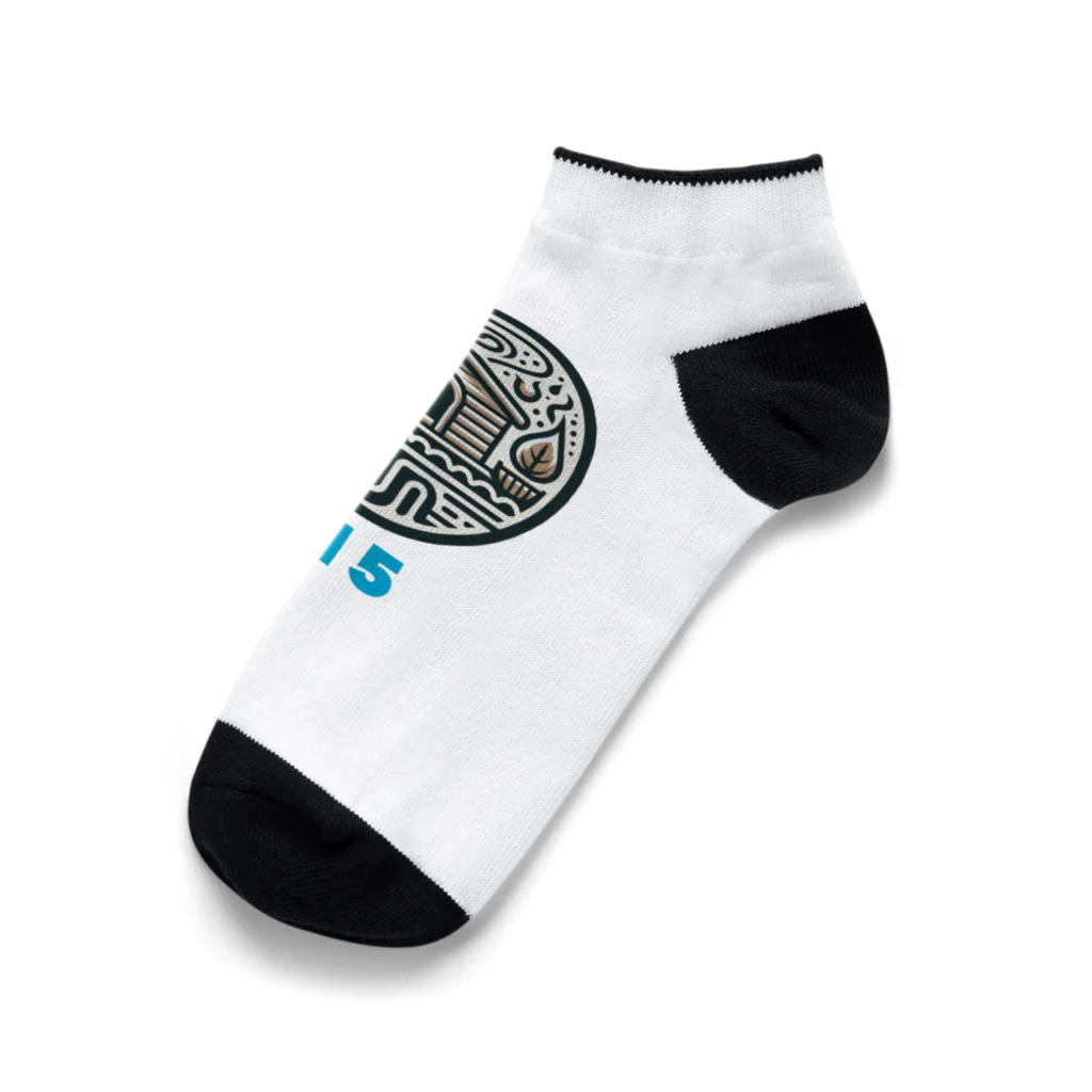 U15 Sauningのサウナハウス Ankle Socks