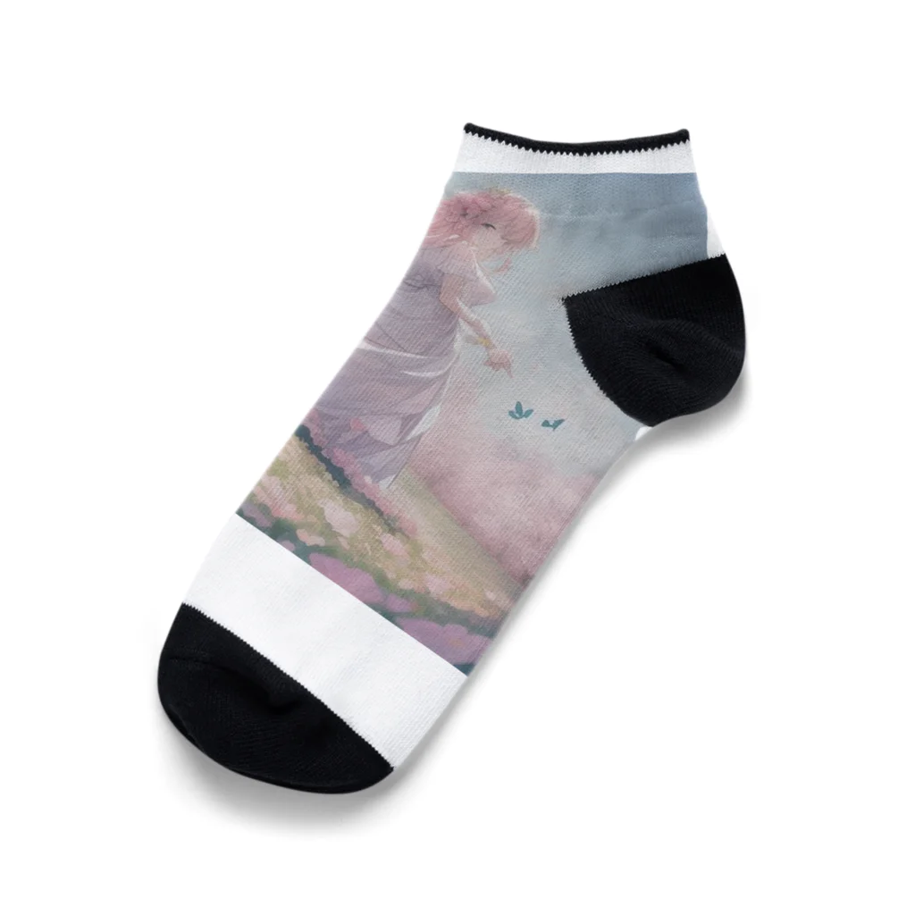 R-mayの草原の少女 Ankle Socks