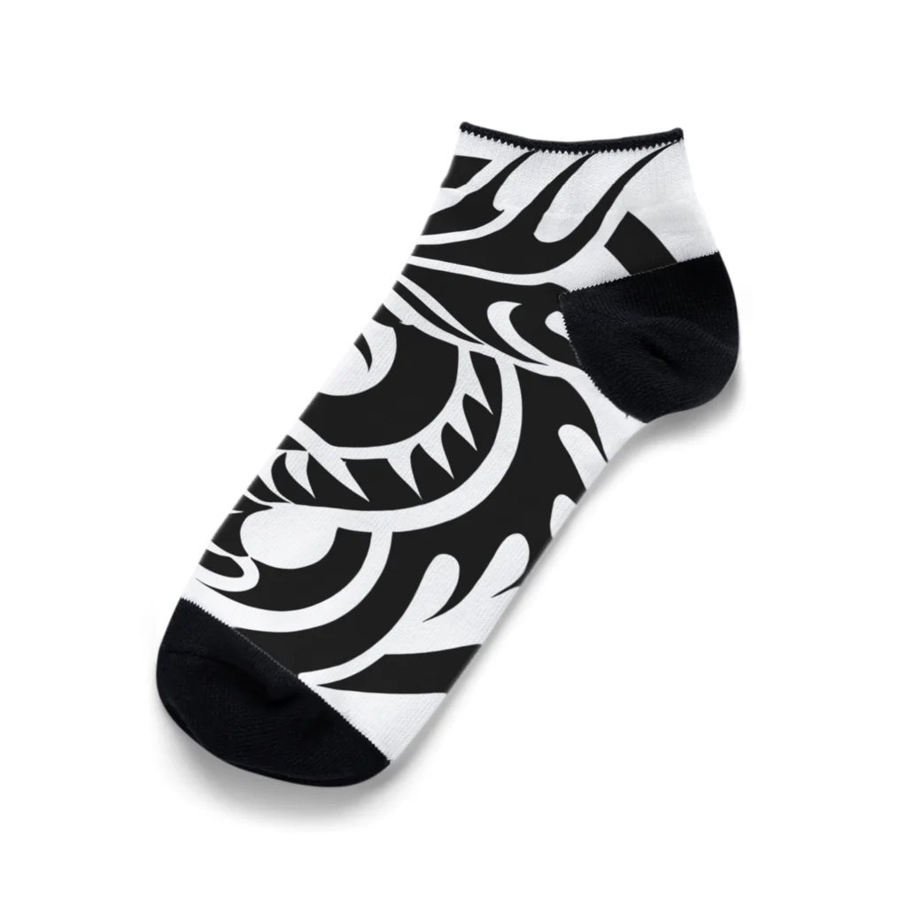 Ａ’ｚｗｏｒｋＳのドラゴンの紋章 Ankle Socks