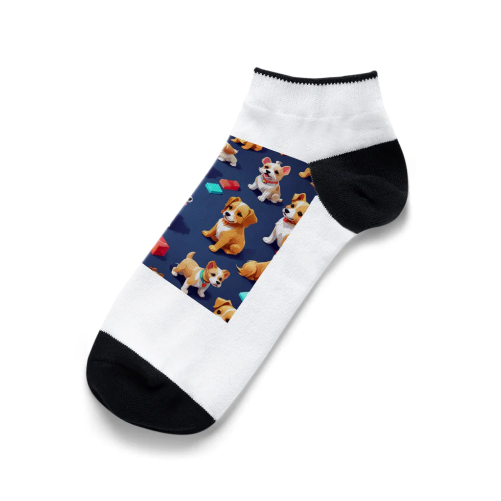 SipStyleStudioJPのワンちゃん大集合 Ankle Socks