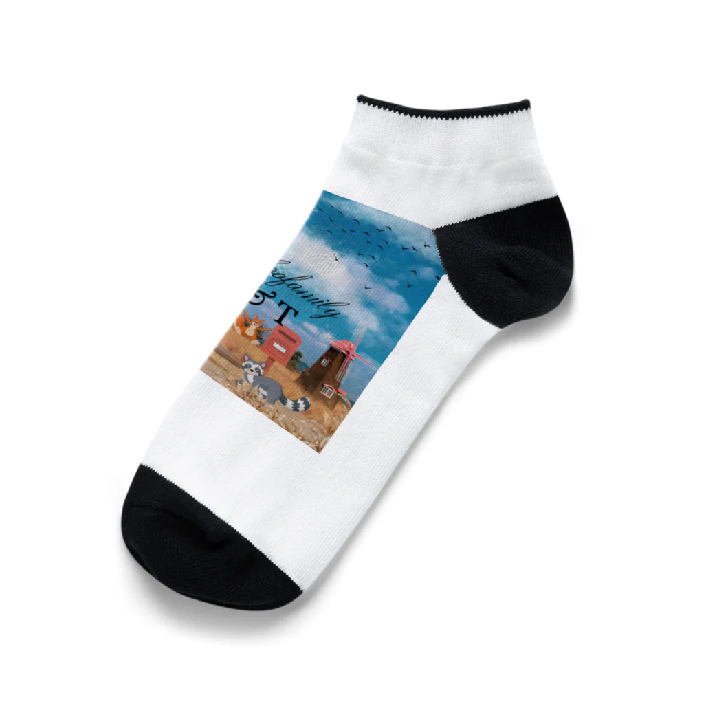 bigbamboofamilyのbigbamboofamily Ankle Socks