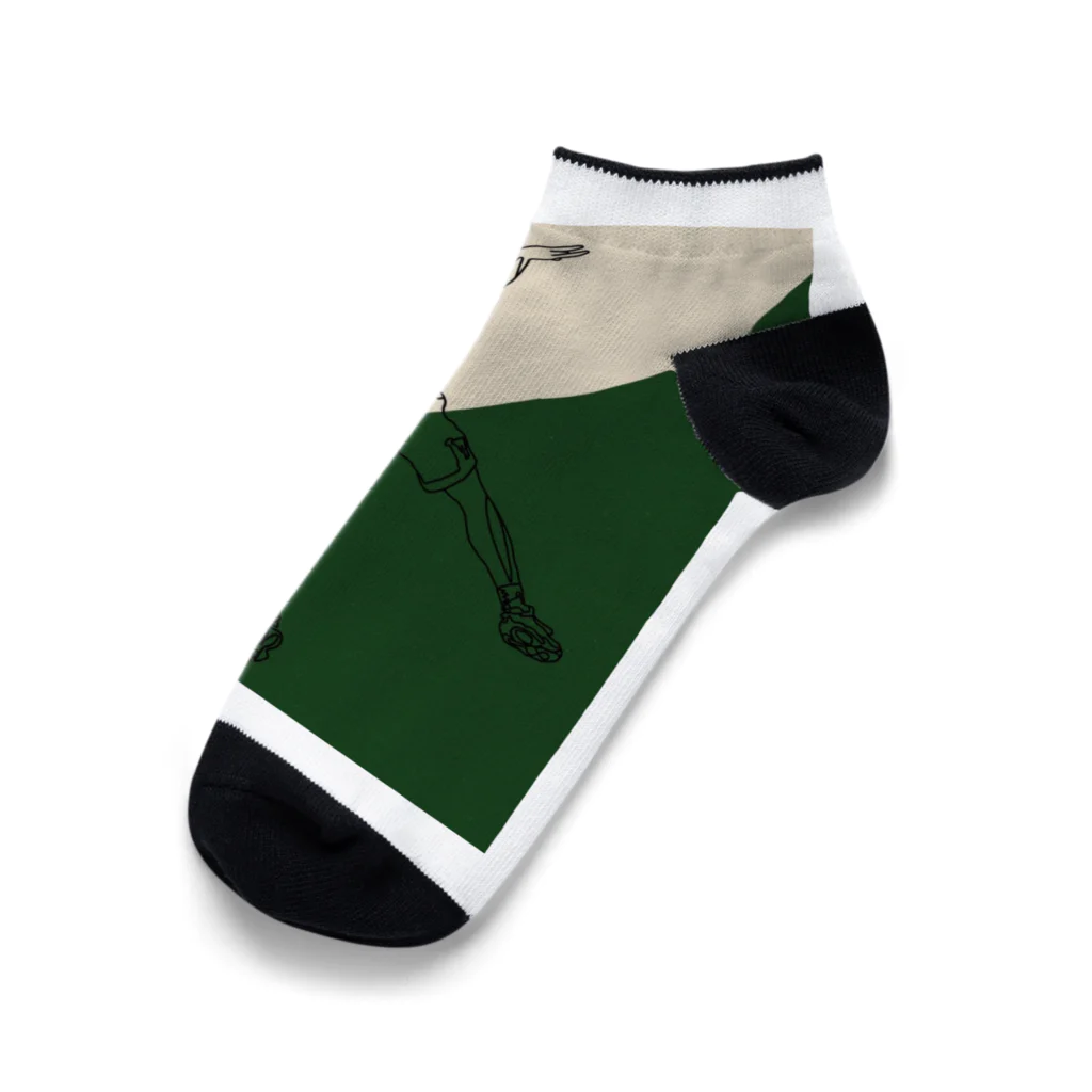 rentachijiのデミアンリラード Ankle Socks