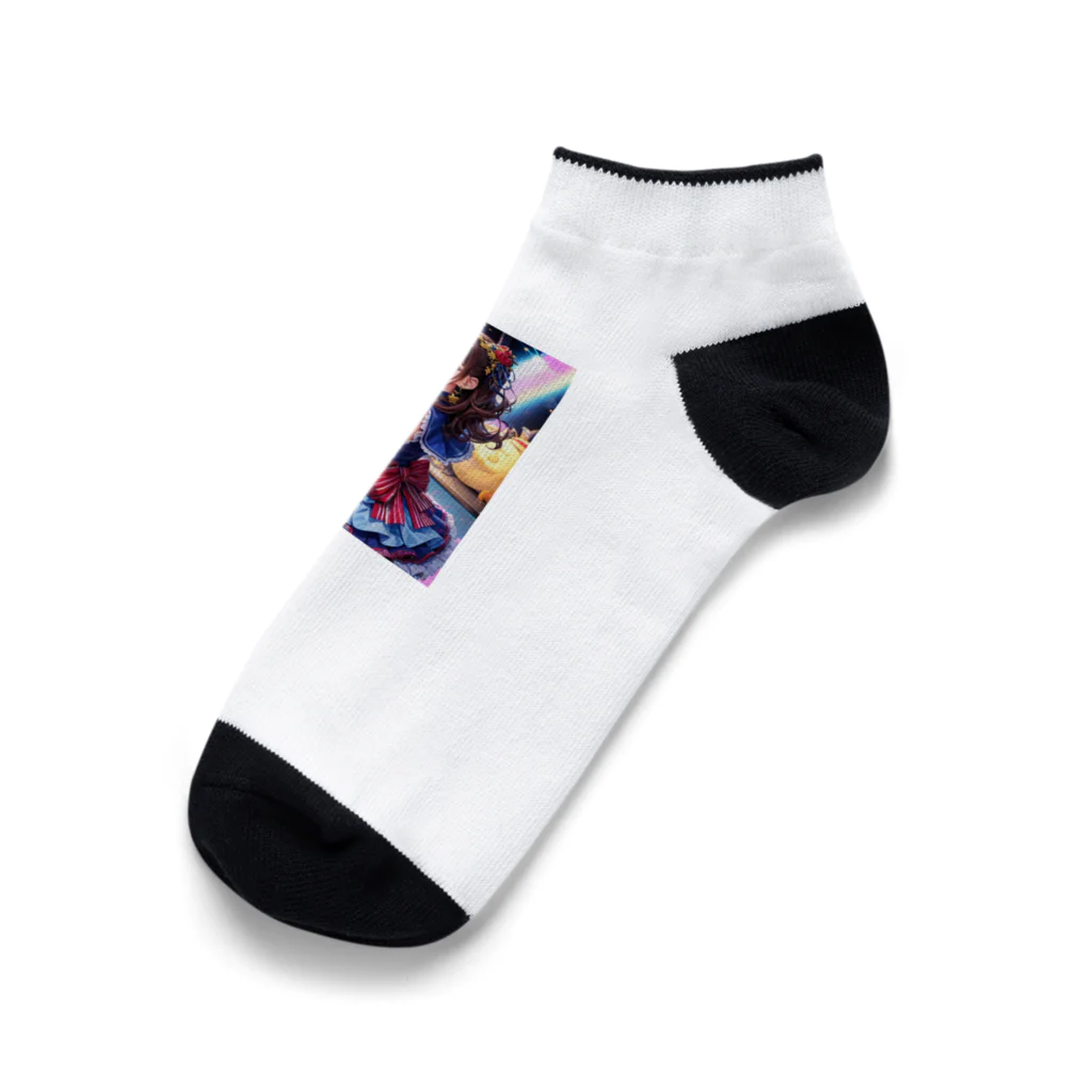 限界オタクの新境地の水無月ありさ Ankle Socks