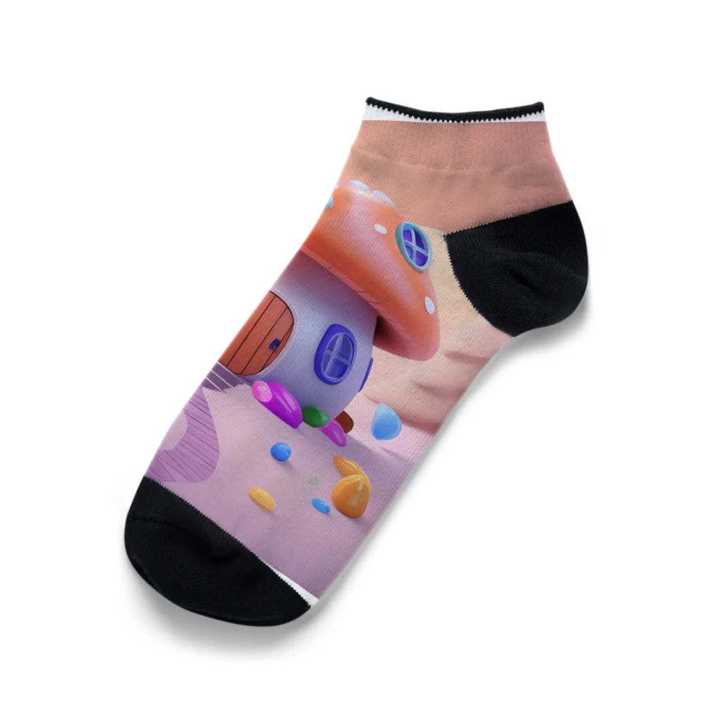 chan-takehaniのキャンディランド Ankle Socks