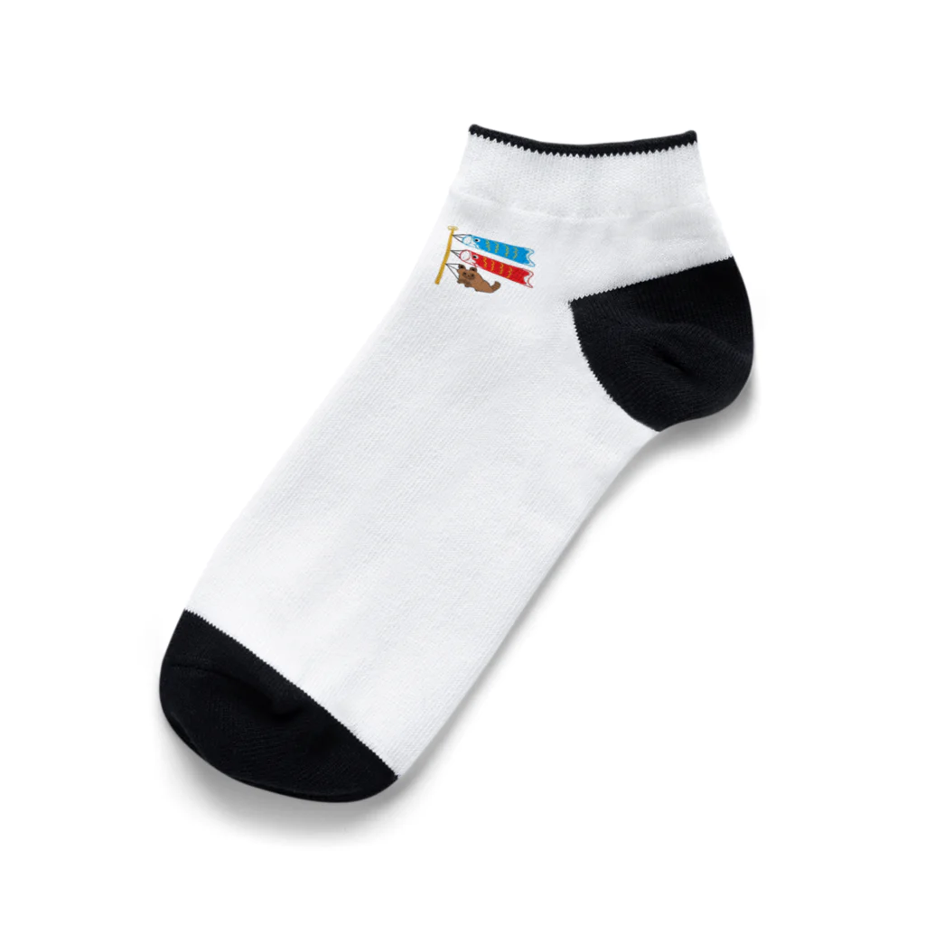 眼球のこいのぼり泥酔ちゃん Ankle Socks