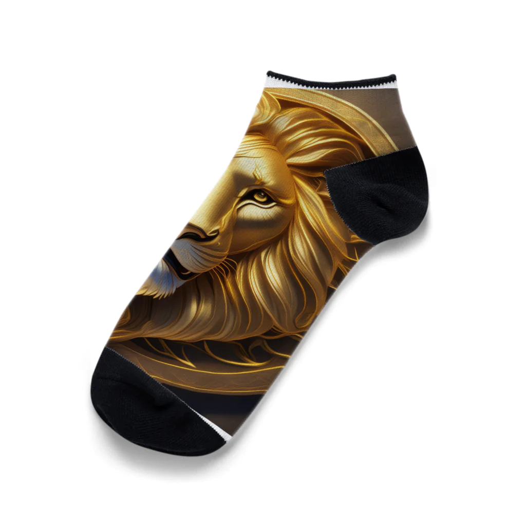 タカヤマ・サイトの金獅子の紋章・プライド Ankle Socks